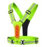Safety Reflective Vest LED Running Light Adjustable Cycling Vest Night Warning Work Fishing Sports Vest Image 2