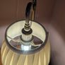 2x brass table lamps Image 4