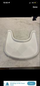 stokke high chair tray