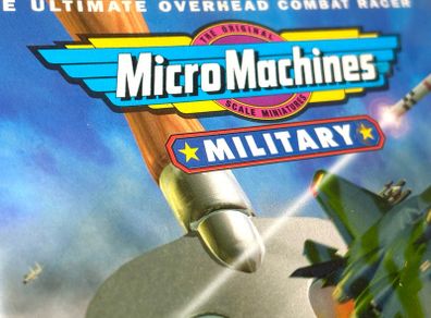 Micro Machines Military for Sega Mega Drive - Boxed and Minty