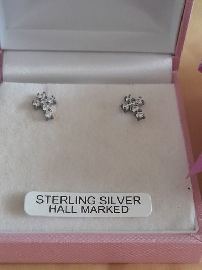 ladies silver earrings