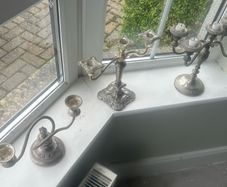 Old Candle Holders x3