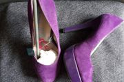 SALE E5   Purple Shoes  Size 5