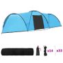 Camping Igloo Tent 650x240x190 cm 8 Person Blue Image 3