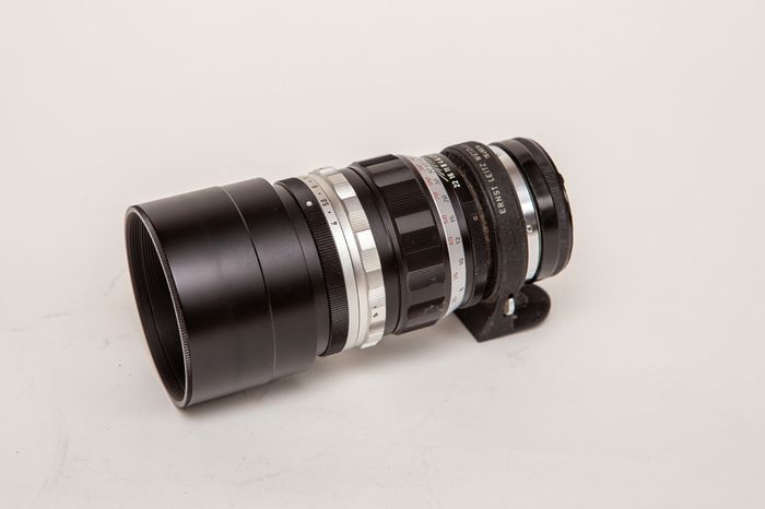 Leica Leitz Wetzlar TELYT 200mm F4 with 16466M adapter