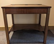 Children's Wooden Storage Desk / Activity Table