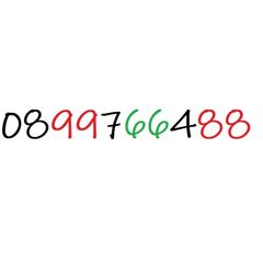 New VIP Gold Lucky Memorable Number Sim Card