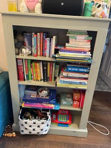 Bookcase in need of a lick of paint