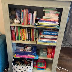 Bookcase in need of a lick of paint