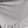 shiny cream open back mini dress fits xs-s-m pls read description Image 6