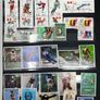 Ace Black 32 page/ 16 leaf Stamp Album with over 900 stamps. Thematic of Animals, Plants, Classic Cars, Space, Trains, Sport & Disney noted. Image 2