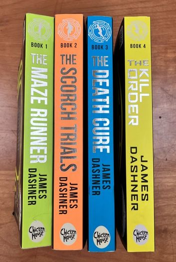 The Maze Runner, Books 1-4 by James Dashner