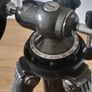 Vintage Gitzo Gilux Reporter Performance Tripod with No. 275 Off Center Ball Head  Made in France Image 2