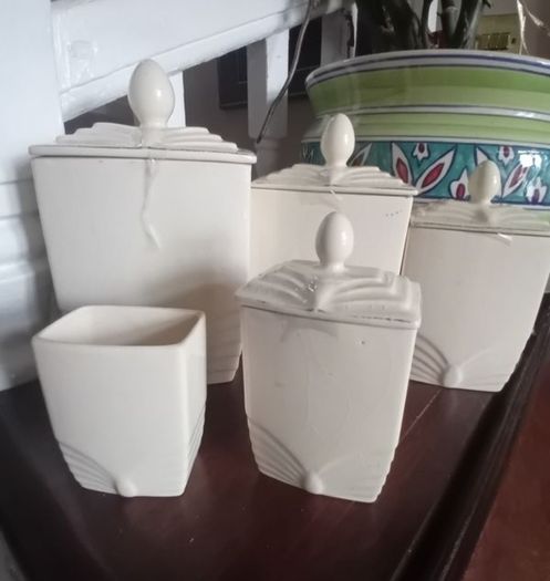 Art Deco Kitchen Jars