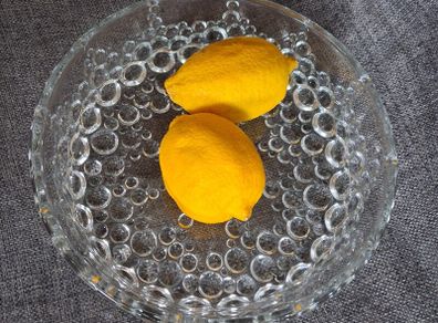 Mid century Walther Bubble glass bowl