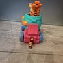 Disney "Twistin' Tail" Tigger Push & Go Car Works Approx 7" Image 3