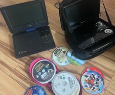 Portable DVD player x 2
