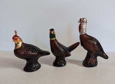 Vintage Avon Wild Bird Bottle Collection