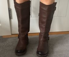 Steve Madden Leather Biker boots