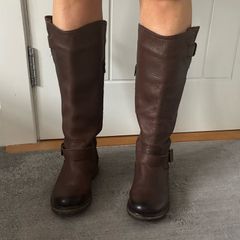 Steve Madden Leather Biker boots