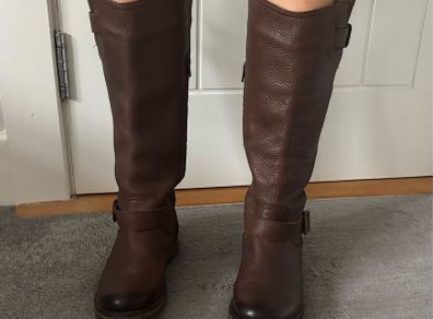 Steve Madden Leather Biker boots