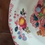 Antique Decor- Vintage Masons Pedestal Bowl Image 6