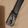 Leather Belt Men's Image 5