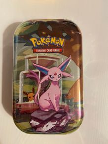 Prismatic Evolutions Espeon Mini Tin