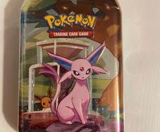 Prismatic Evolutions Espeon Mini Tin