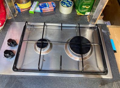 Microwave gas hob water tanks for Camper Van's power packs solar panel