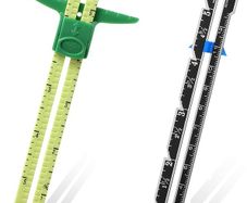 2 Pieces Sewing Gauge Sewing Measuring Tool, 5-in-1 Sliding Gauge Measuring Sewing Ruler Tool Fabric Quilting Ruler for Knitting Crafting Sewing Beginner Supplies