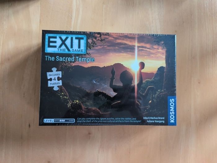 Exit escape room 4 game set