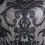 Coast black embroidered below the knee dress size UK14/16 EU42/44 Perfect condition Postage included Image 3
