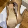Brand new stunning nude leather platform high heels Image 4