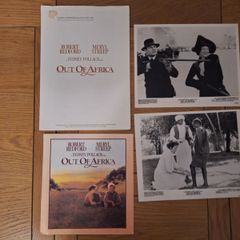 1985 Out Of Africa Press Kit Robert Redford & Meryl Streep