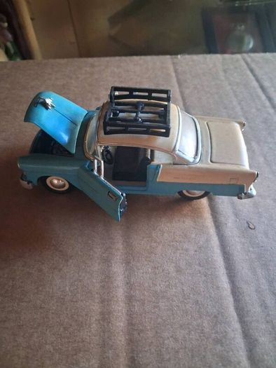 Model cars and bar signs