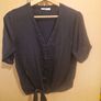 Navy top size 8 Image 2