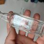 141 - Set of 4 Vintage Cork Distilleries Company Whisky Small Collectible Decorative Clear Glass Bottle Image 3