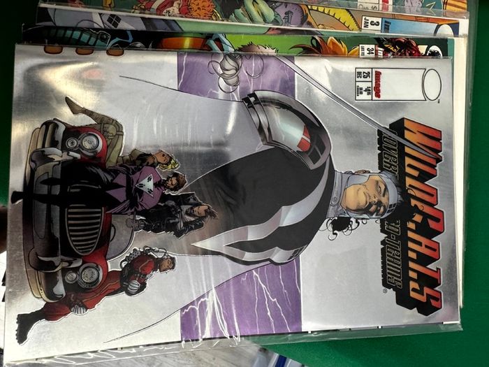Image Long Comic Box w 275 comics for Sale
