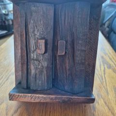 Rustic Reclaimed Teak Wood Shutter Photo Frame (4x6)