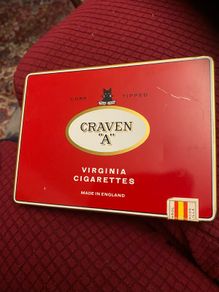 Vintage Craven "A" Metal Box