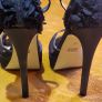 Black Cinders high heels size 4 Image 6