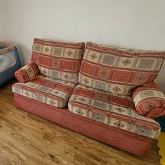 Free 2 Seater fold out Sofa  Bed with inbuilt mattress.