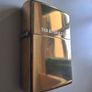 Solid Brass Zippo 1995 lighter unfired Image 2