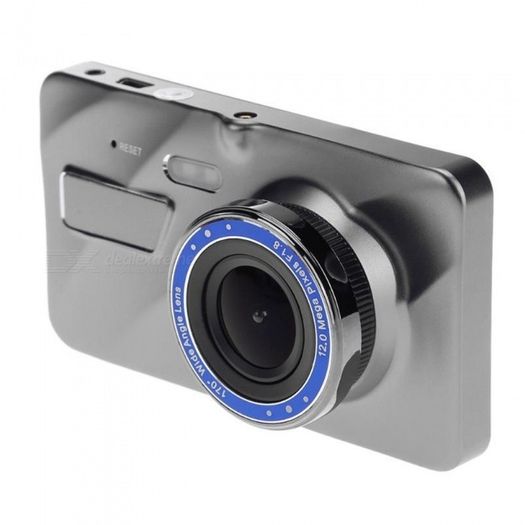 Dual Lens 4" Dash Camera Car DVR Camera Vehicle Video Recorder Dash Cam 4.0" LCD Full HD 1080P