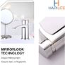 Hapilife Stunning Waterfall Bathroom Sink Monoblock Mixer Faucet Chrome Image 3