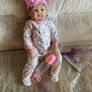 22inch lifelike reborn dolls girls silicone baby Handmade newborn toddler real life boys for kids toys (FREE POSTAGE) Image 4
