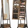 Jewellery Cabinet Full Body Mirror Cabinet - Free Delivery Nationwide Image 5