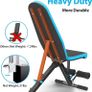 SALE | Adjustable Weight Bench Incline Decline Flat Workout Bench 90 Degree Upright Home Training Sit up Gym Bench Image 5