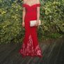 Red debs dress Image 2